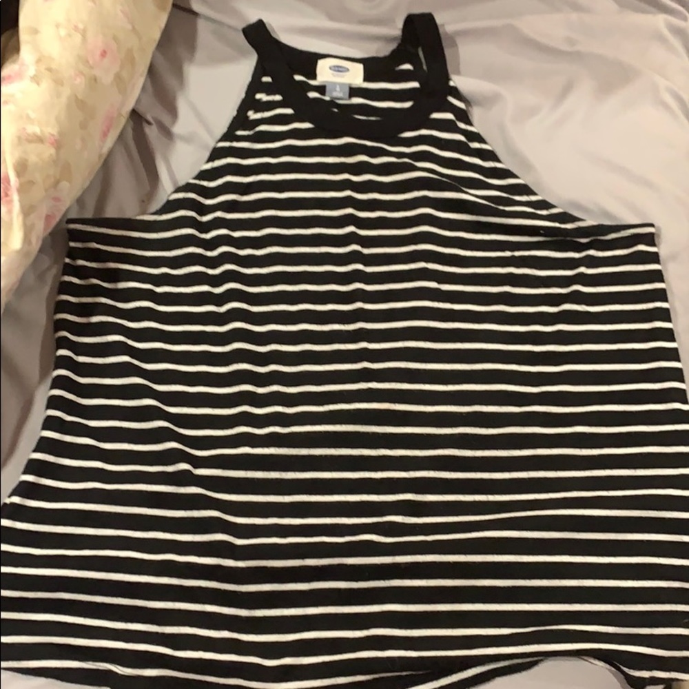 High neck tank top